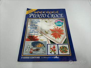 Raccolta 12 riviste Speciale Punto Croce Fabbri Ed