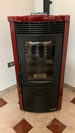 Stufa termostufa a pellet idro Dal Zotto 12 Kw