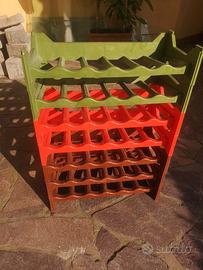 Porta bottiglie plastica