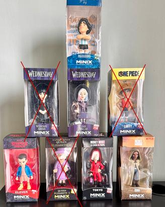 Lotto di Figure Minix da Collezionist