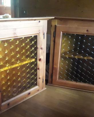 Cantonali Vetrinette stile tirolese