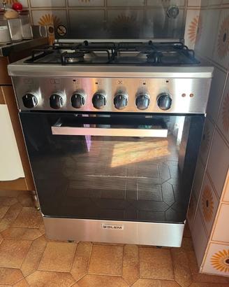 Cucina gas Glem 4fuochi inox