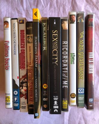 Lotto 11 DVD Film Cult Italiani + Stranieri