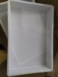 3 Cassette lievitazione 40x60 più  2 coperchi