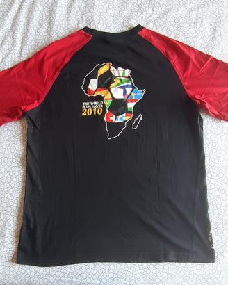 T-Shirt Mondiali di Calcio 2010 Sud Africa *L RARA