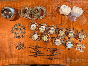 2 kit Binario da soffitto con faretti