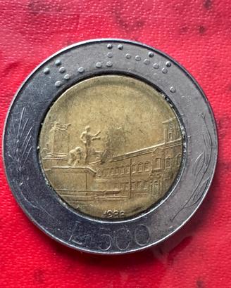 Moneta da 500£ lire Lire