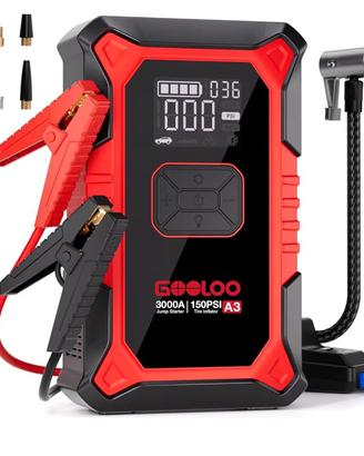 GOOLOO 3000A Avviatore Batteria Auto