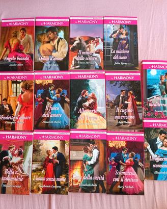set di 14 libri Harmony 