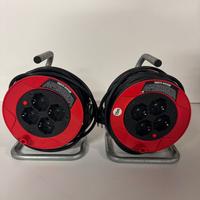 BOBINE ELETTRICHE COMPATTE DA 15 METRI - 4 PRESE