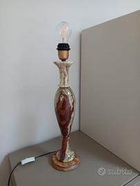 Lampada vintage in onice
