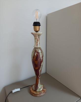Lampada vintage in onice