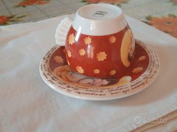 Tazza Thun Natale 2005 con piattino
