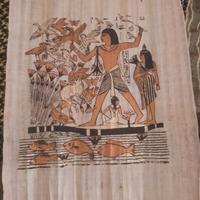 Fogli in pergamena antichi