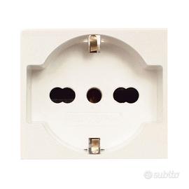 Frutti impianto elettrico AVE SISTEMA 45 BLANC