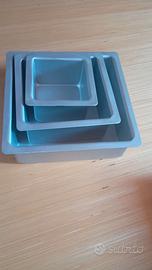 Teglie per dolci varie misure e formati