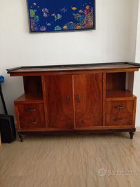 credenza in noce