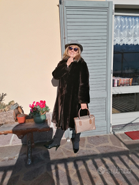 Pelliccia castoro lontrato donna 42 44