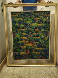 Quadri batik con cornice