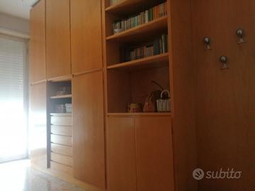 Cameretta armadio doppio + letto + comodino