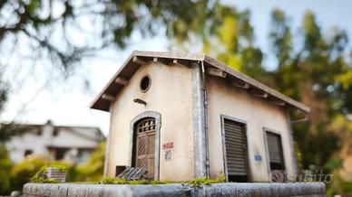 DIORAMA EDIFICIO FS MAGAZZINO MERCI MEDIO  1/87
