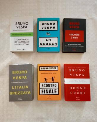 6 libri di Bruno Vespa