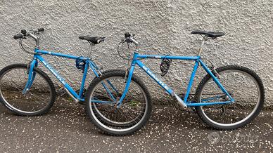 2 biciclette mountain bike