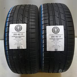 2 GOMME 205 45 17 HANKOOK A49057