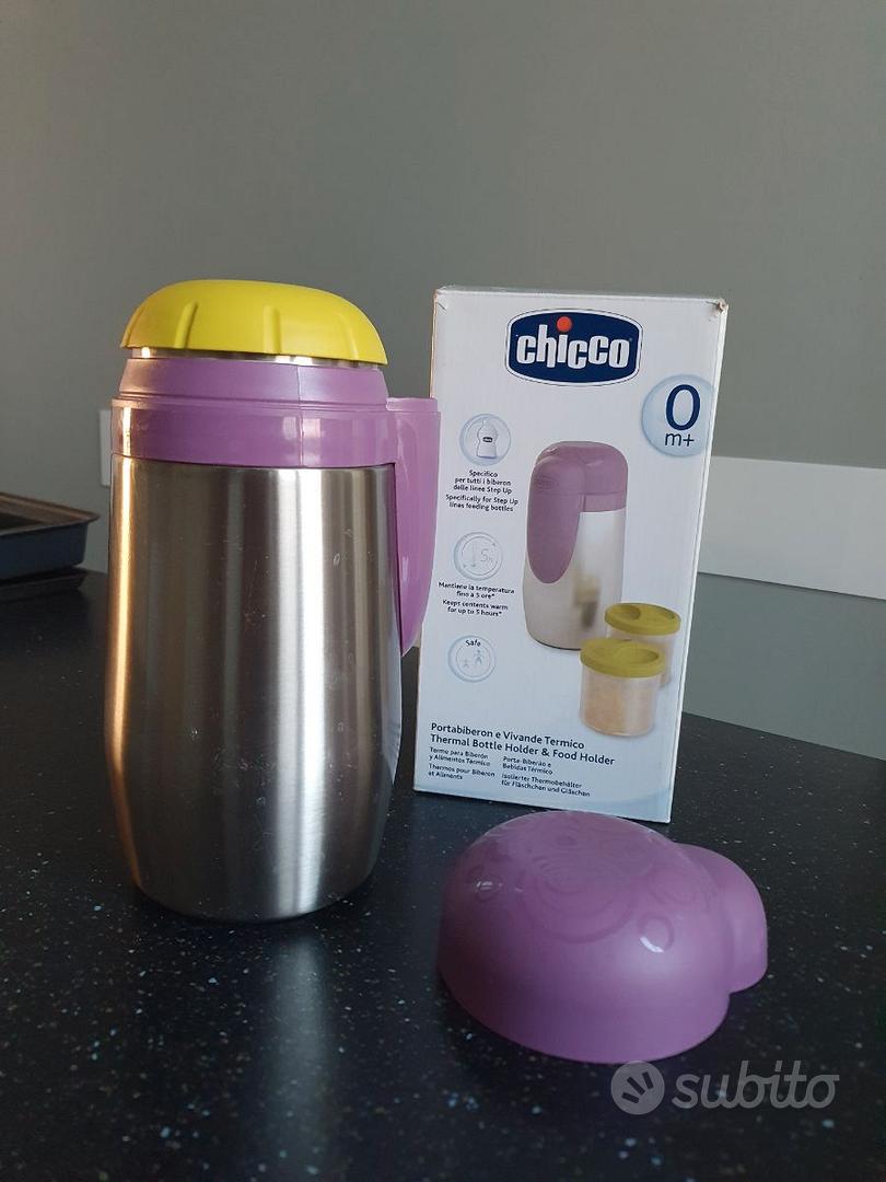 CHICCO PORTABIBERON E Vivande Termico 5 ore Acciaio Biberon Baby