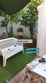 Pigneto bilocale arredato con giardino privato