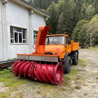 Fresa turbina da neve schmidt vf3 unimog trattore