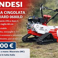 Trincia cingoli - motore a scoppio 4 tempi