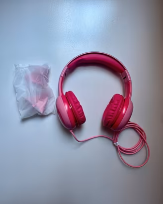 Cuffie per bambini con design a orecchie di gatto