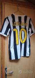 maglia calcio Juventus Adriano 10 taglia L 