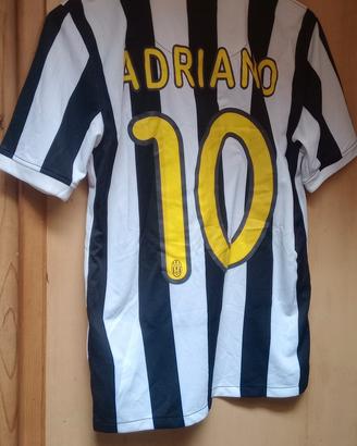 maglia calcio Juventus Adriano 10 taglia L 