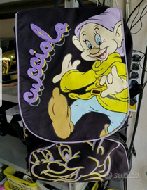 Zaino cartella scuola disney originale