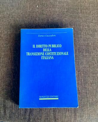 Il diritto pubblico transizione costituz italiana