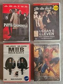 Lotto 4 DVD Men in black 2 spider man 3 slavina oc