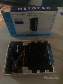 Modem NETGEAR N400 wireless ADSL2+modem Router
