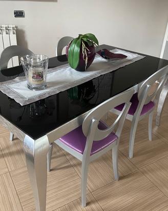 Tavolo Contemporaneo+ 04 Sedie
