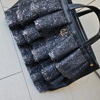Borsa Valentina Giorgi nera con glitter
