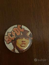 Spilla Vintage Originale AC/DC Anni '80 – Rara – B