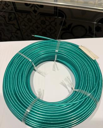 Corda foderata in PVC con anima in acciaio
