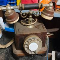 vecchio telefono rotella collezione 