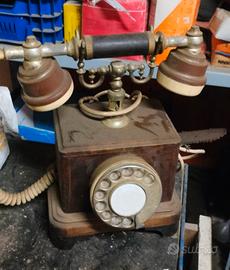 vecchio telefono rotella collezione 