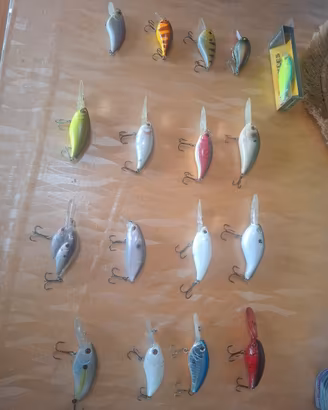 Lotto Crankbait Lucky craft, Heracles, Rapture etc