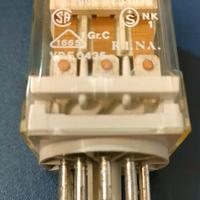 Relè Industriale 12V 10A 230V 3 contatti