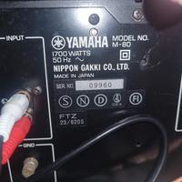 Amplificatore finale Yamaha M-80 