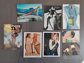 Cartoline pubblicitarie Sisley ecc. anni 90