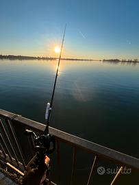 Canna da casting e mulinello